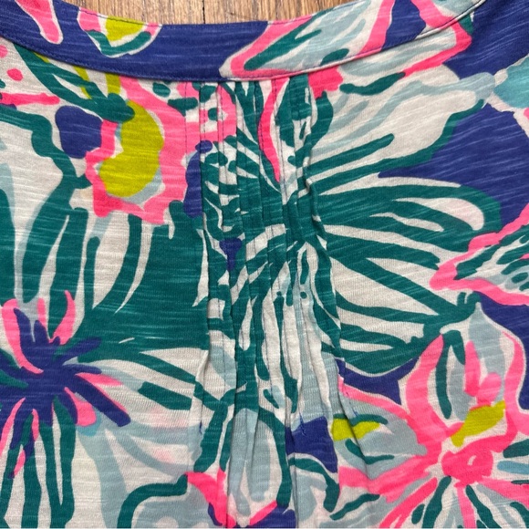 Lilly Pulitzer Amberly Dress in Iris Blue Casa Azul size L - Picture 11 of 16